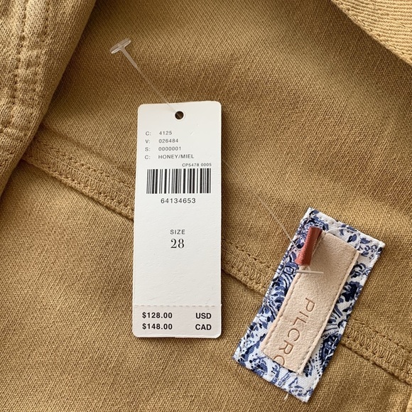 🌟HP🌟ANTHROPOLOGIE NWT Pilcro The Wanderer Short Overalls Size 28. - Picture 11 of 11